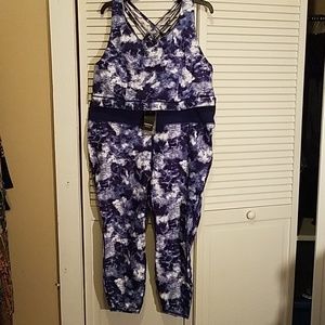 Workout set 2 pieces new with tags
